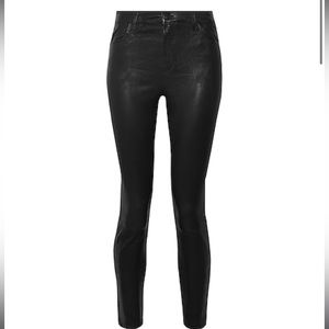 J. BRAND coated stellar black jeans size 26